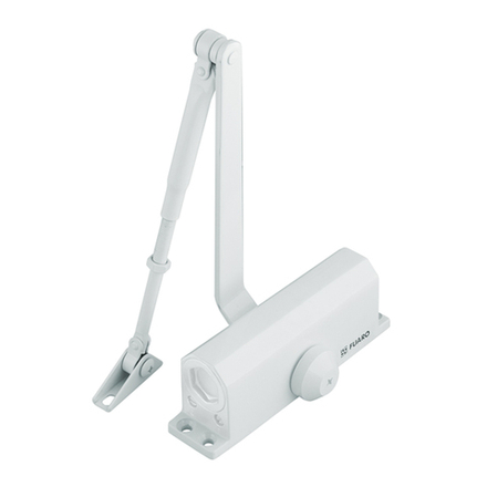 Доводчик дверной DC20-2 (DC-202) WH до 45 кг (белый)
