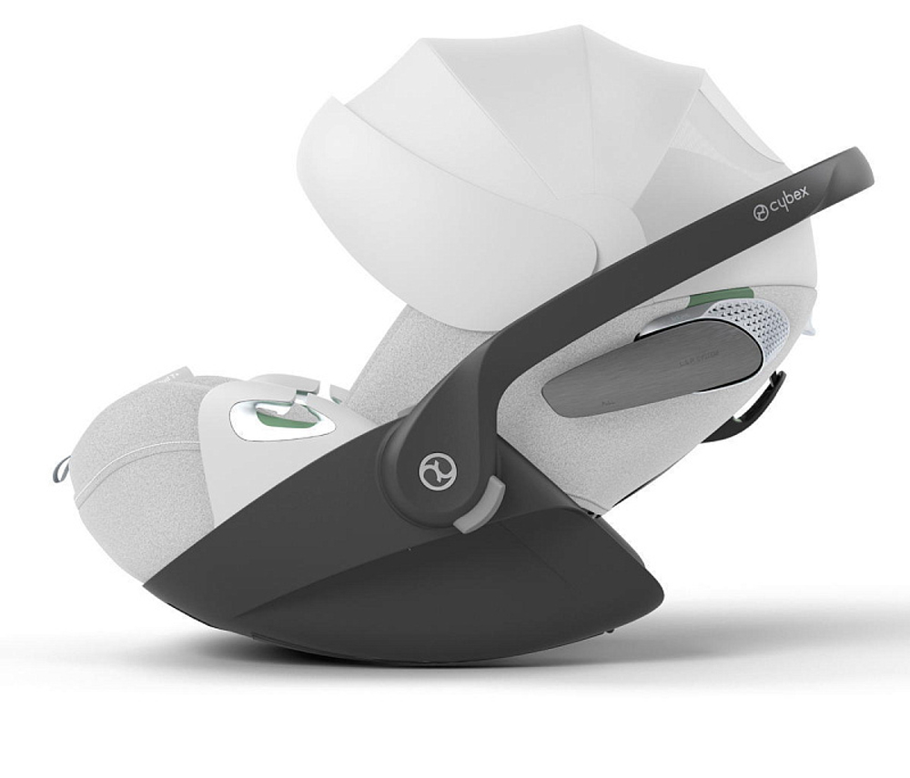 Коляска 3 в 1 Cybex Priam IV Matt Black complete и автокресло Cloud T i-Size Platinum White Plus Off White