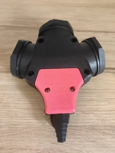 Разветвитель силовой, трехместный, трехфазный, IP 44, 16 А