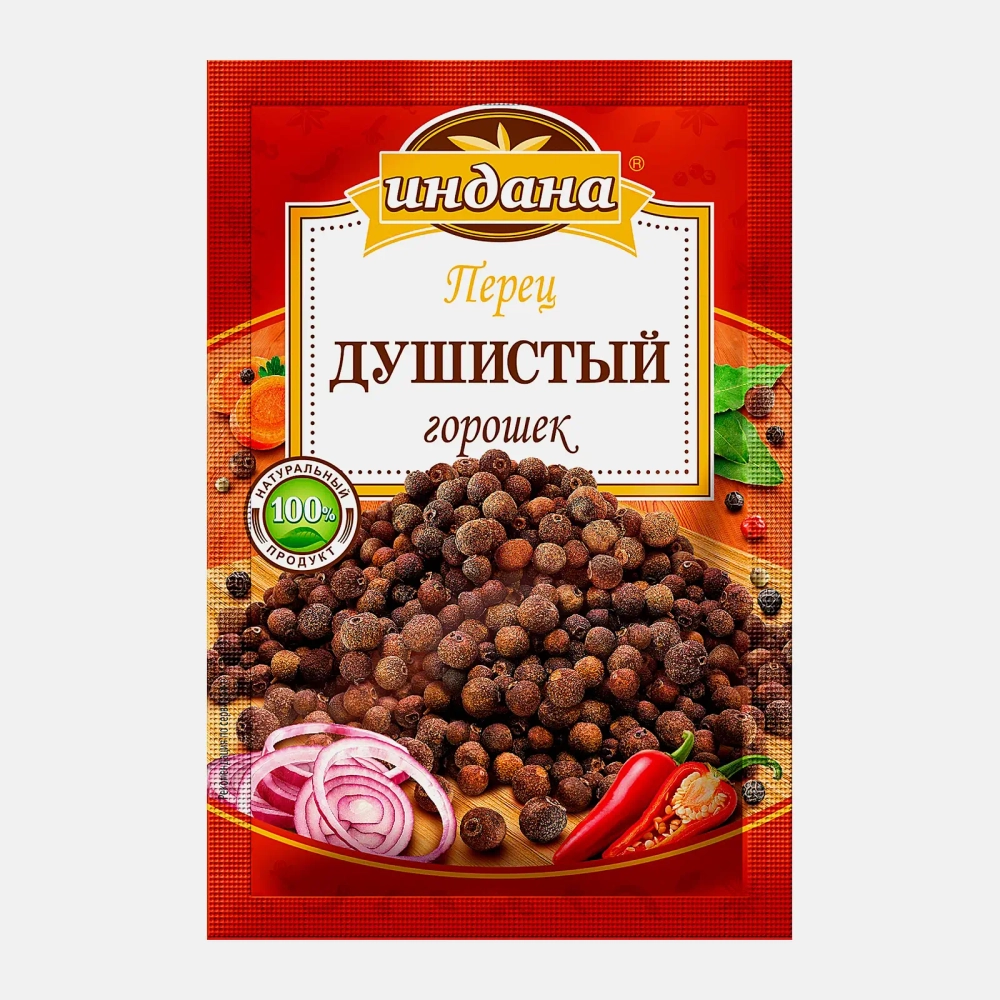 Приправа Индана Перец душистый горошек 10г