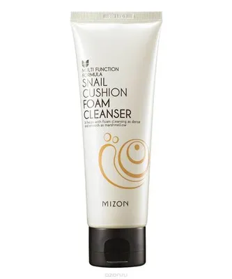 Пенка для умывания Mizon Snail cushion foam cleanser