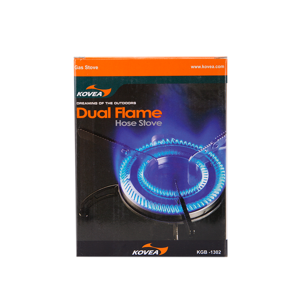 Горелка газовая со шлангом Kovea Dual Flame Stove KGB-1302