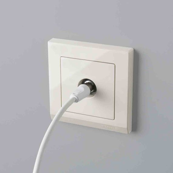 ТВ-розетка проходная Werkel (слоновая кость) W1184003 4690389155819