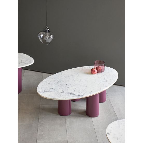 Столик кофейный mojo, 120х65,5 см, сливовый