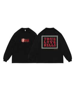 Лонгслив ПОДПОЛЬЕ TRUE LOVE Черный