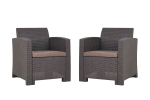 Комплект мебели B:Rattan Arizona Set Max (на 5 персон), венге
