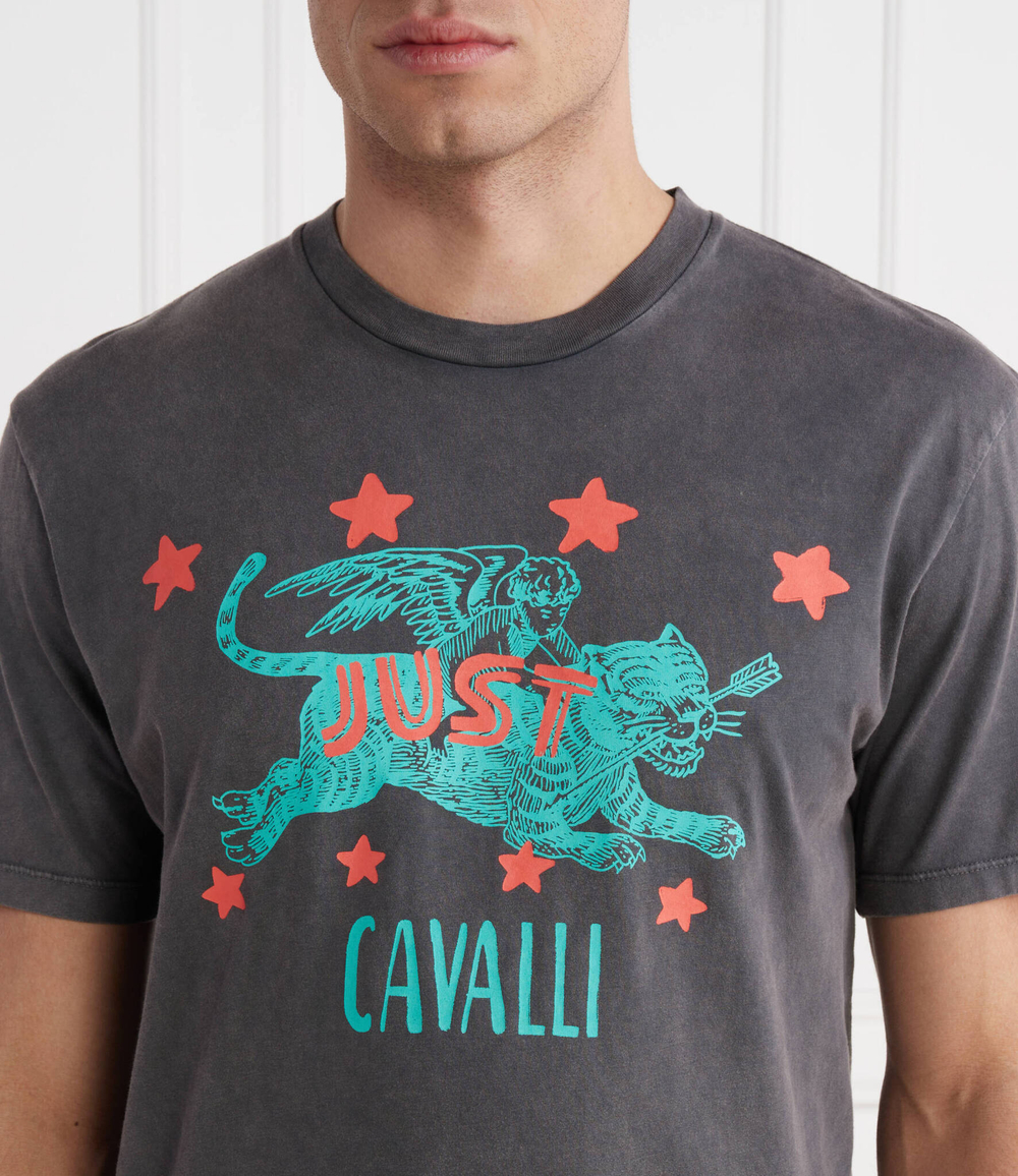 Футболка Just Cavalli - серый(76OAHE04CJW13)