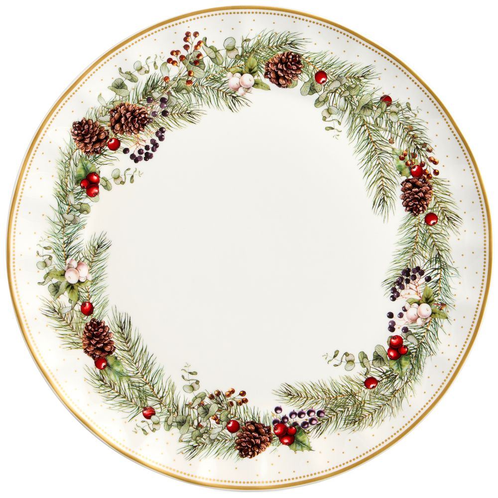 ТАРЕЛКА ОБЕДЕННАЯ LEFARD "CELEBRATION" 26 СМ (КОР=24ШТ)