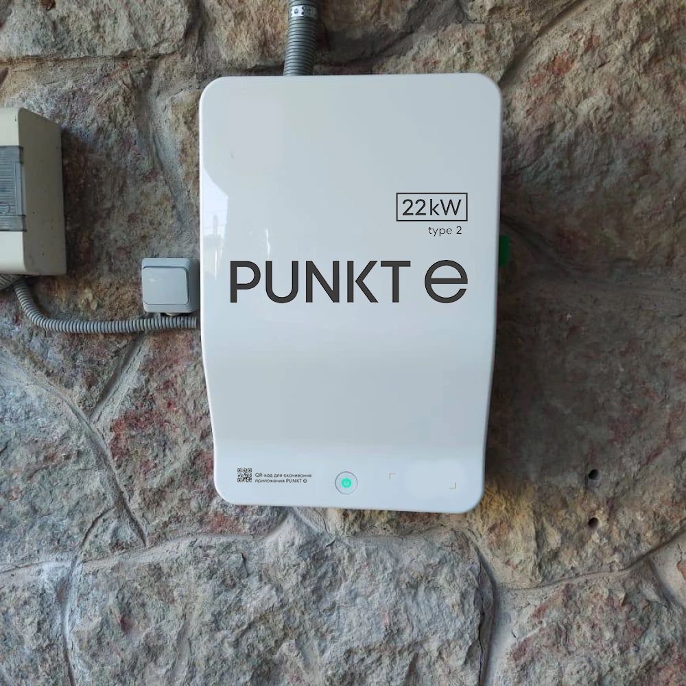 Зарядная станция PUNKT E Schneider Electric Smart Wallbox 22 kW - 3