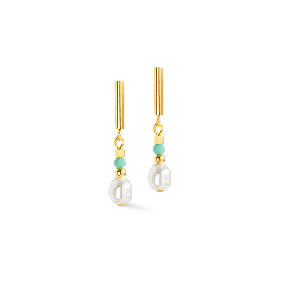 Серьги Coeur de Lion Mint Green 4358/21-0522