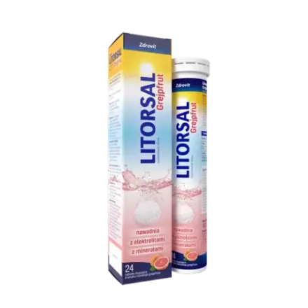 Litorsal Zdrovit Grapefruit - 24 шипучие таблетки