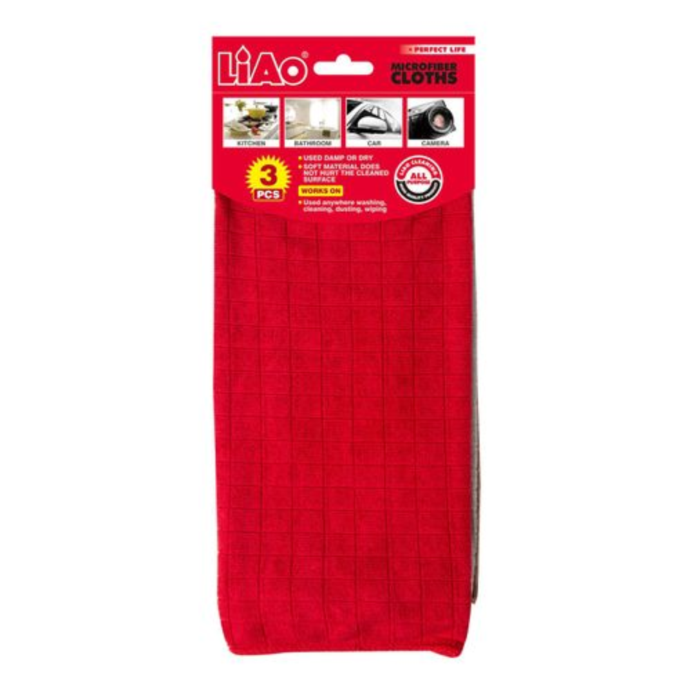 Салфетки из микрофибры Liao 3 шт