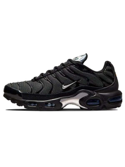 Nike Air Max Plus Black Suede Silver