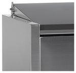 Витрина холодильная TEFCOLD VK38-120 S/S LID