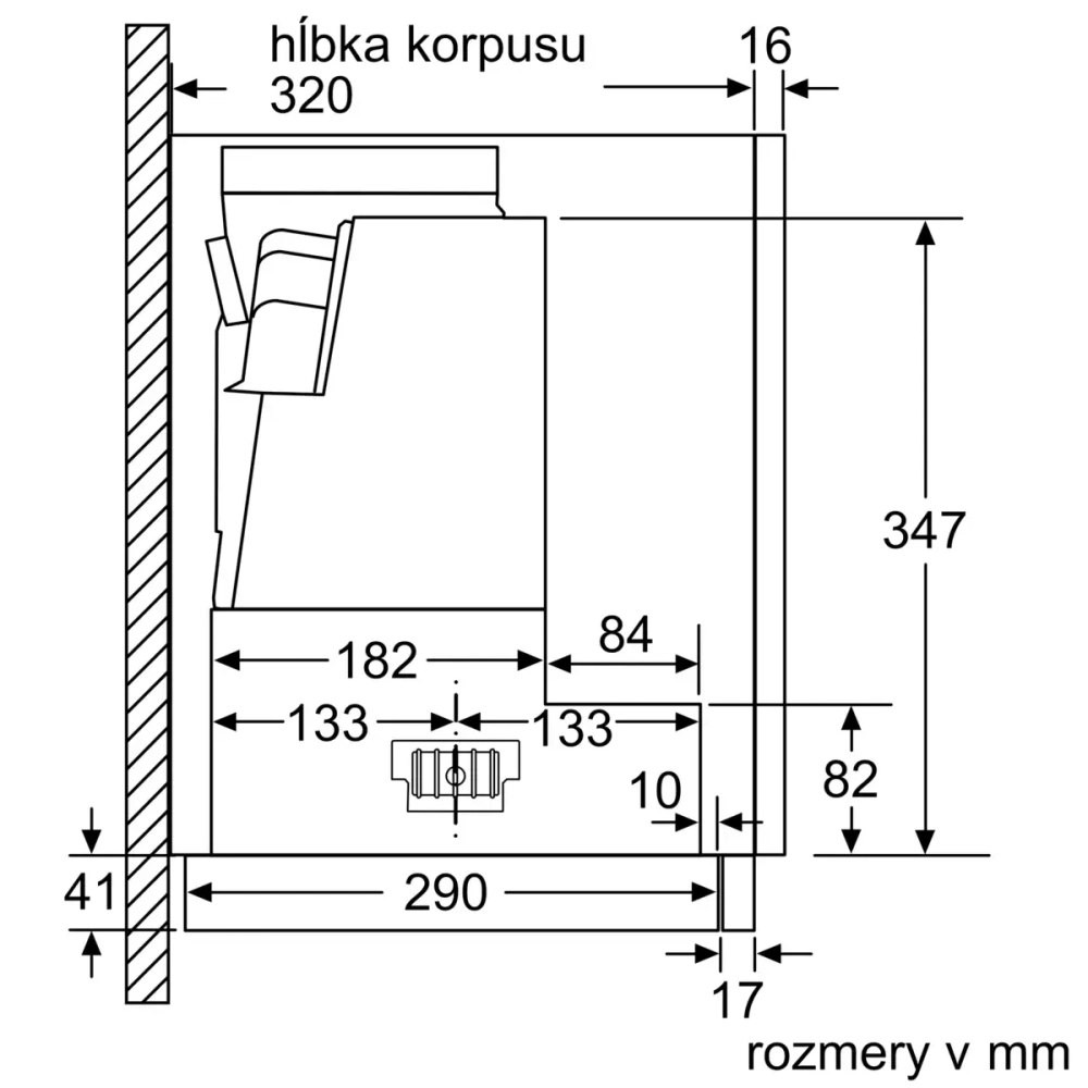 Встраиваемая вытяжка Bosch DFR067A52