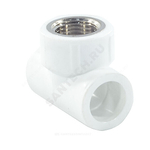Тройник PP-R комбинированный белый Дн 25х1/2" ВР PRO VALFEX 10127125-PRO
