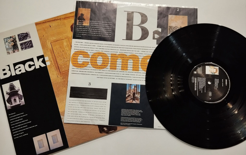 Винтажная виниловая пластинка LP Black Comedy (Germany 1988)