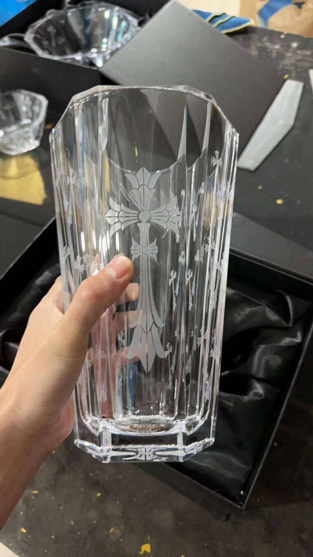 Ваза Chrome Hearts 25х15 см