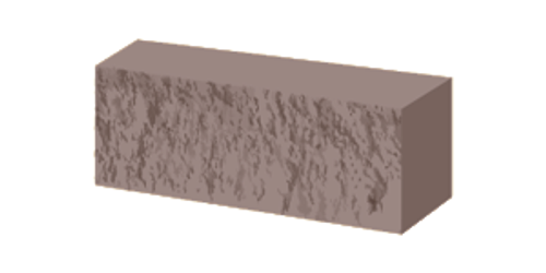 Кирпич силикатный Гулькевичи колотый утолщенный лицевой