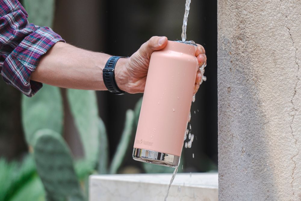 Термобутылка Klean Kanteen TKWide Twist Cap 32oz (946 мл) Peach Parfait