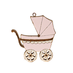 Игрушка Коляска розовая