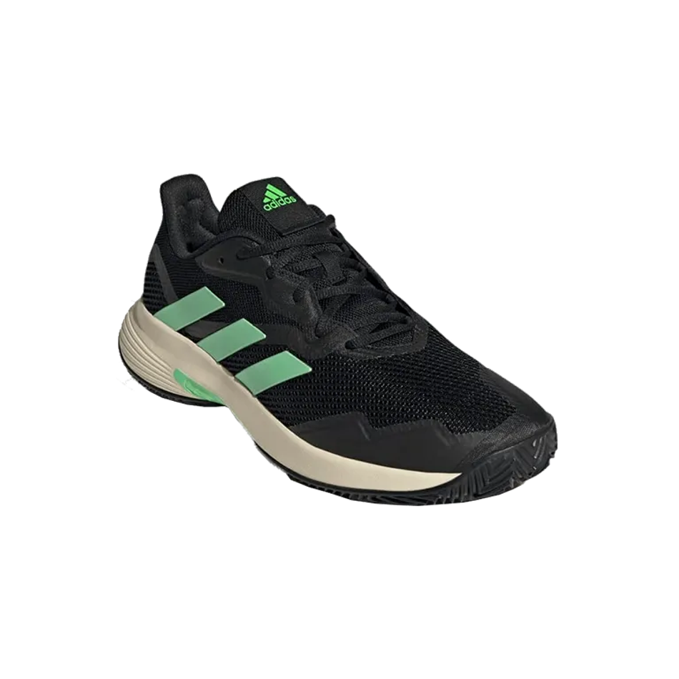 Черные кроссовки Adidas CourtJam Control Clay