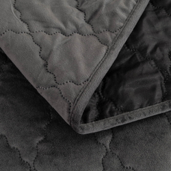 Покрывало 240х260 и 2 наволочки 50x70 Sofi De MarkO Деметра черное
