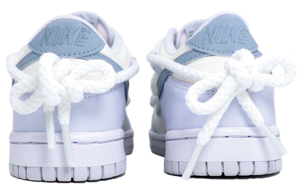 Nike Dunk Sweet Sister Shoes Low-Top Year Of The Dragon Limited Edition Skateboard Shoes Women"s Gray White Blue