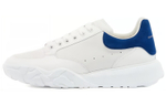 Alexander McQueen Alexander McQueen Court Trainer Wide Comfortable Fashion Sneakers Men's White Blue