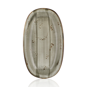 Блюдо овальное "Supreme" 15см. фарфор By Bone