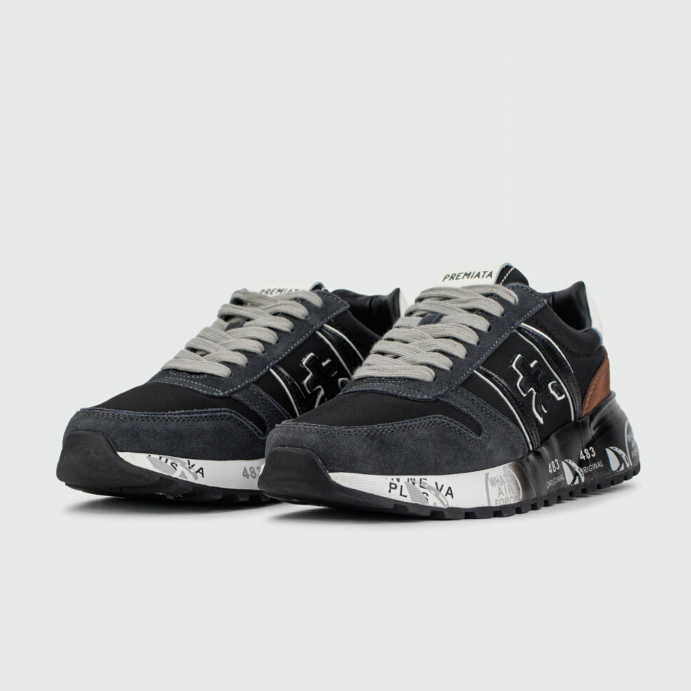 кроссовки Premiata Lander Black Brown