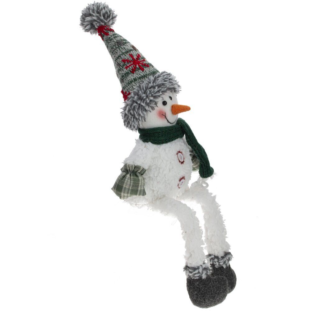 GAEM Игрушка набивная "Снеговик", L13 W7 H45/18 см, 2в.