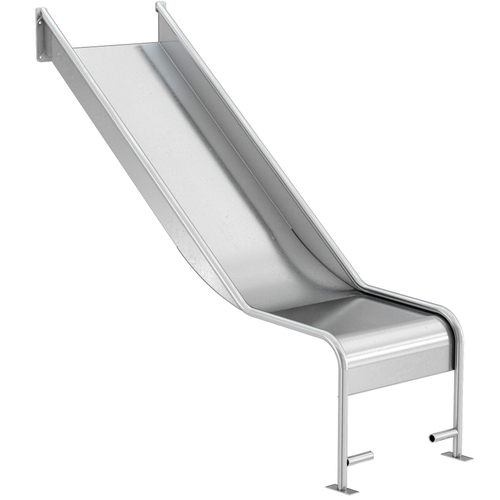 Горка из нержавеющей стали, прямая, открытая, высота 900 мм