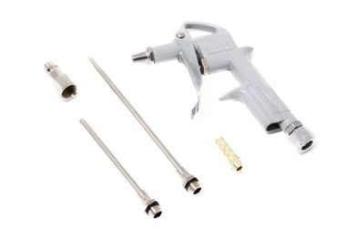 Пневмопистолет обдувочный с комплектом сопел (L сопла: 15, 90, 135мм, присоед. резьба 1/4"+штуцер для б/с , елочка 8мм ), в блистере Partner DG-10-K  DG-10-K  DG-10-K