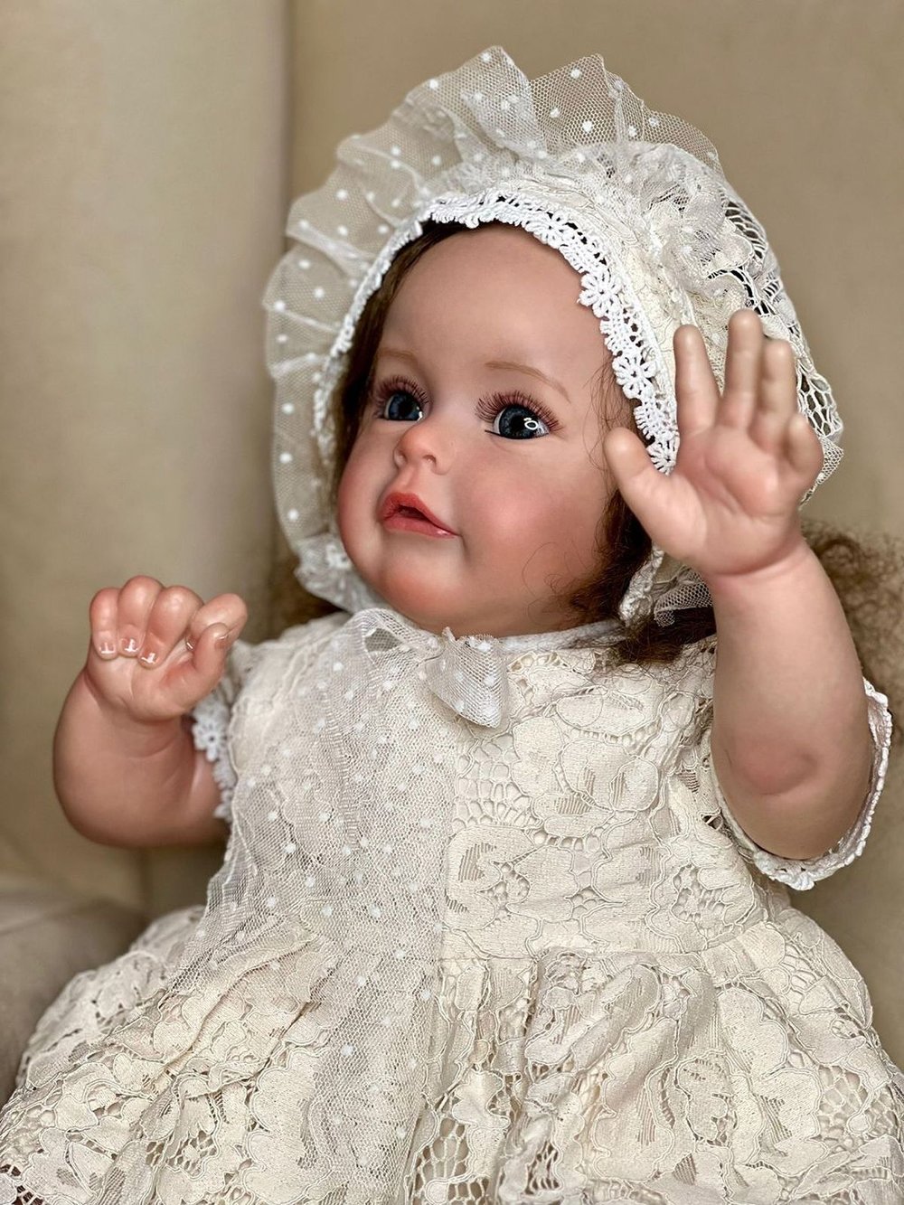 Кукла Реборн мягконабивная 60см в пакете (FA-594)