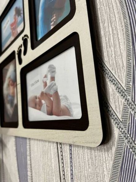 Фоторамка "Ножки" на 4 фото 10х15см