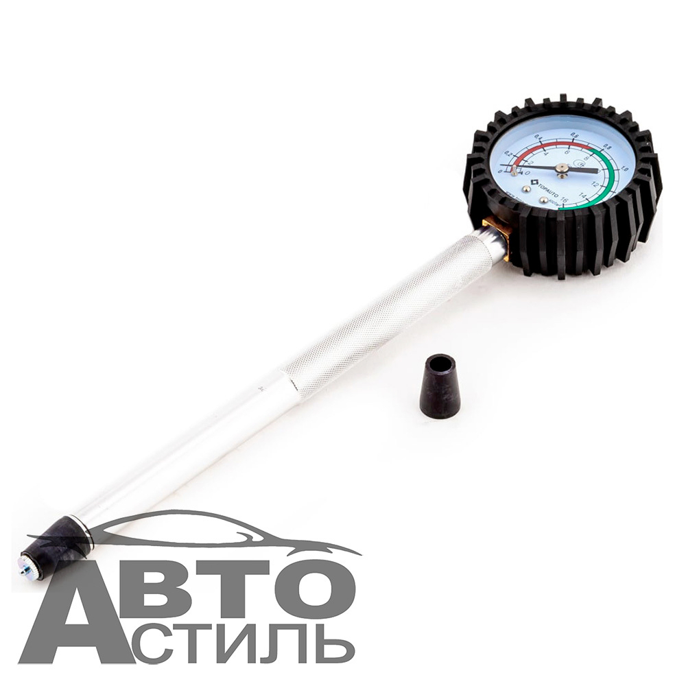 Компрессометр для бензиновых двигателей "ТопАвто" удлиненный 2110-2112 (11121)