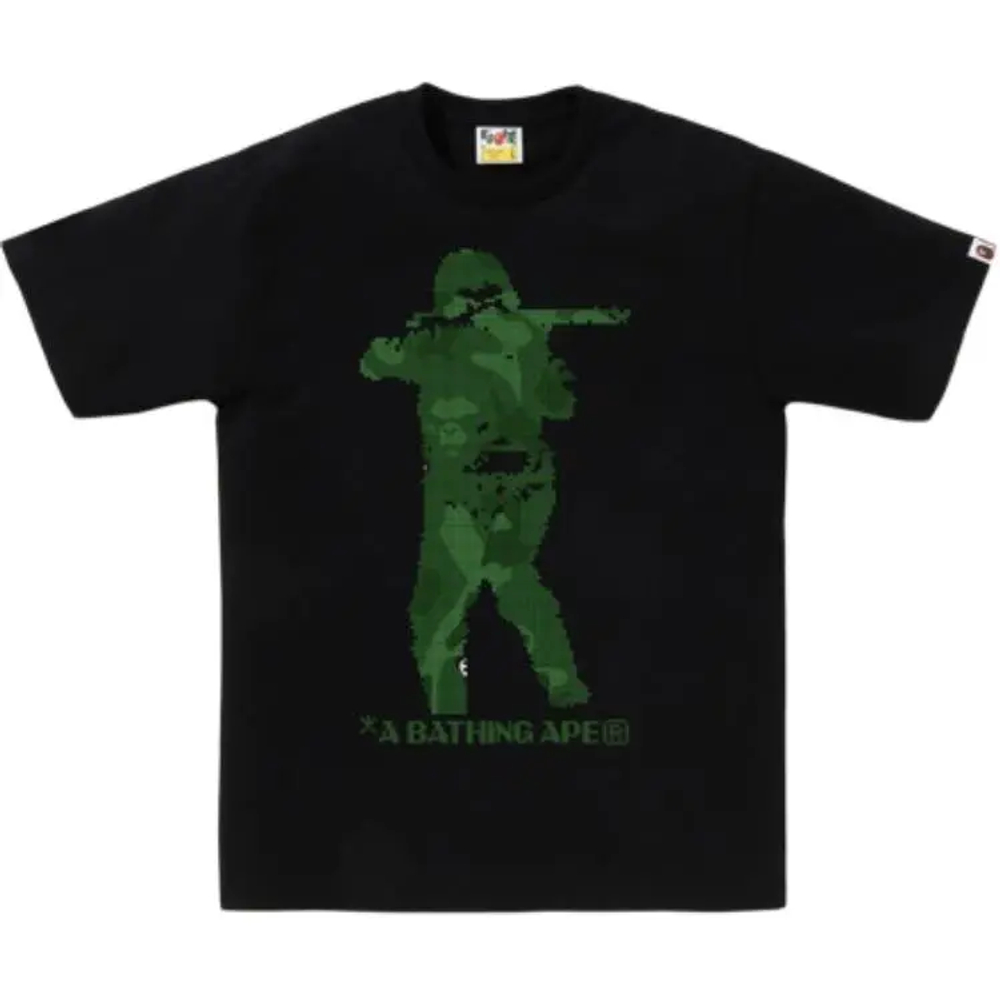 A Bathing Ape Bitmap Soldier Tee