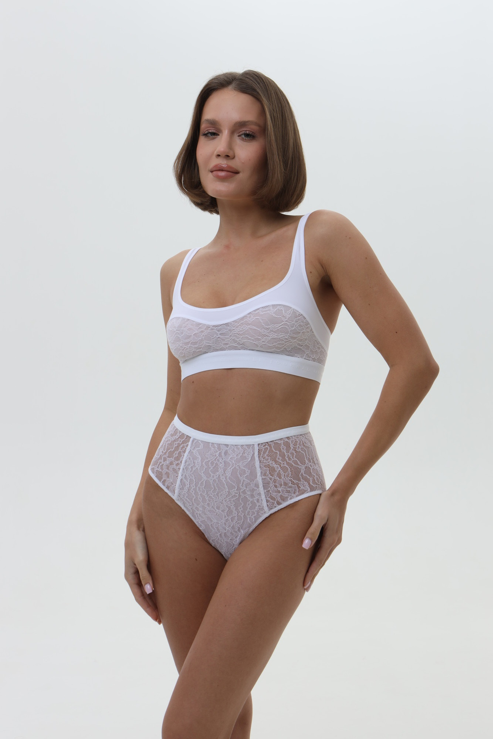 Бюстгальтер KOMA Bal des Fleurs (белый)