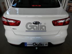 Фаркоп оцинкованный Galia K037A для Kia Rio III хетчбек/седан 2011-2017(паспорт и сертификат в комплекте)(без электрики)