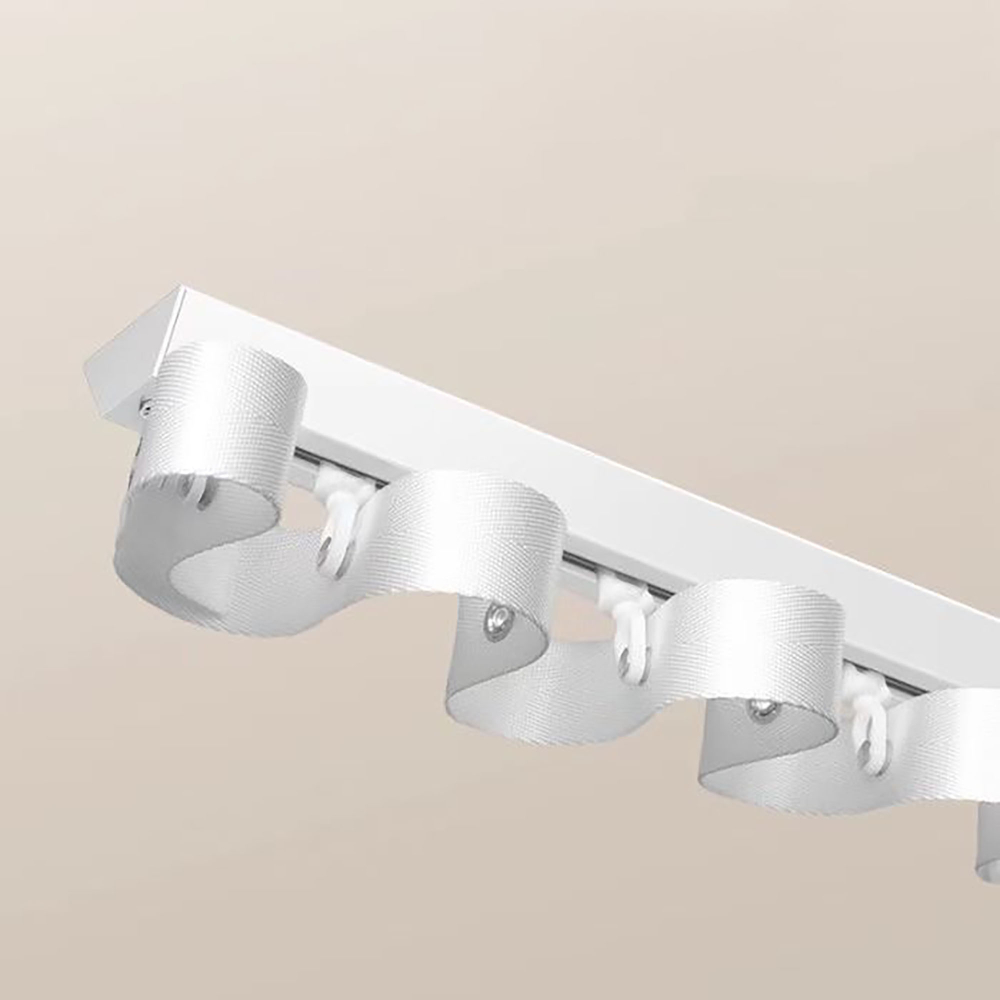 Ультратонкий алюминиевый карниз для штор, потолочный