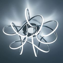 Citilux Джемини Смарт CL229A151E RGB Умная люстра Хром