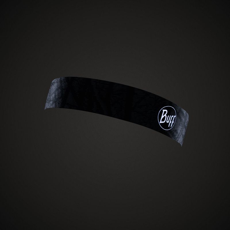 Ободок резинка широкий Buff Hairband Wide S-Connection Black Фото 2