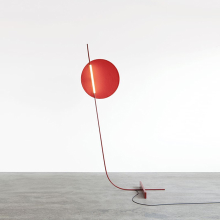 Floor lamp Zaven Enhances Athletic Motion by Ignat
