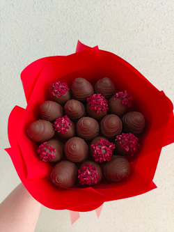 Букет из клубники в шоколаде