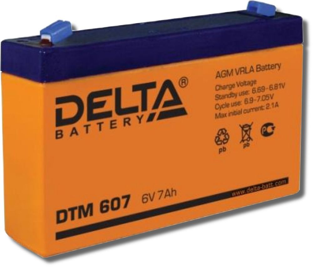 DELTA DTM 607 аккумулятор