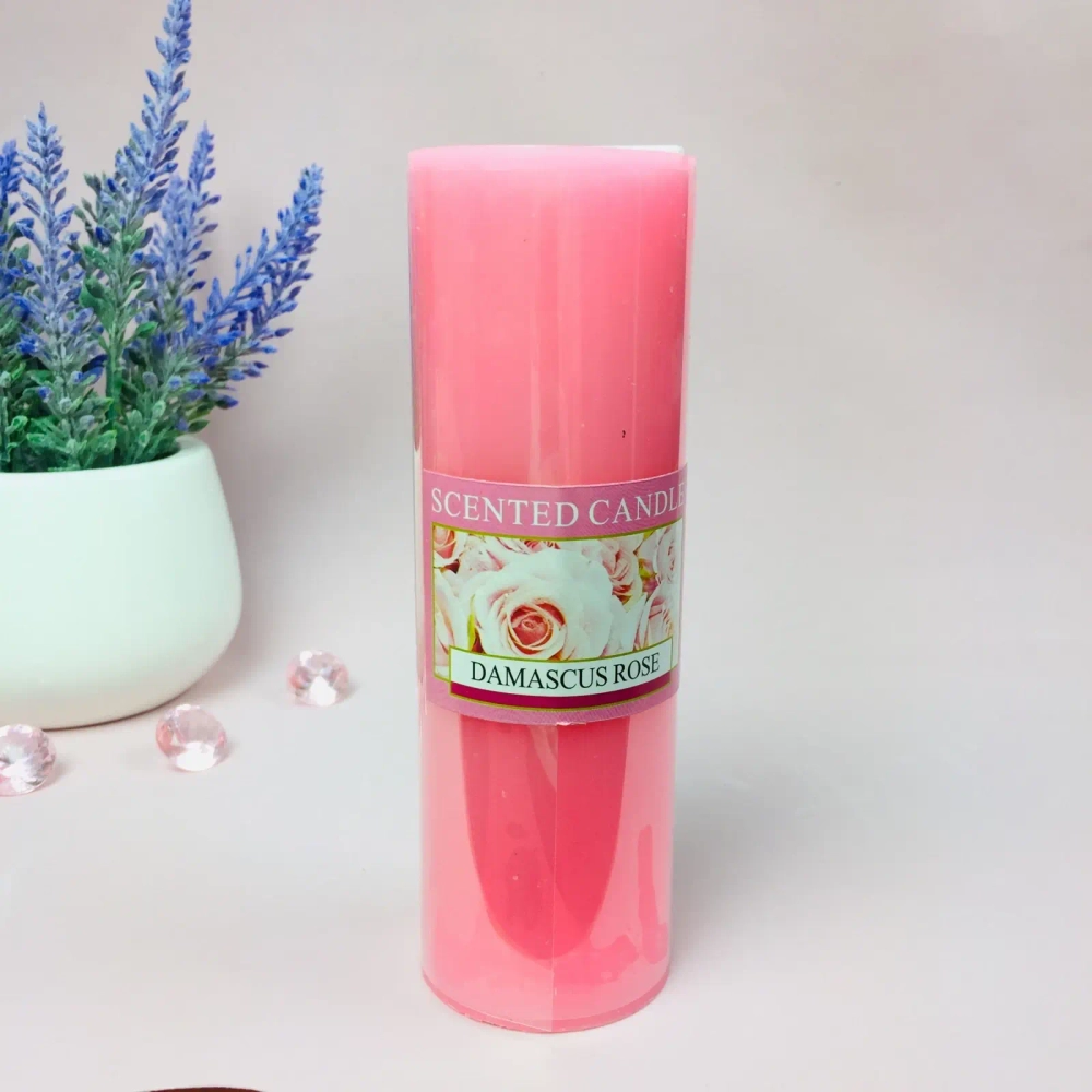 Свеча «Fantasy-Влюбленная Роза» 4,8*14,8см YZ009