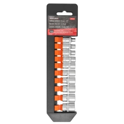 Набор головок 10пр., 1/4''(4-13мм),на пластиковом держателе Baum Auto##BaumAuto BM-2101-5