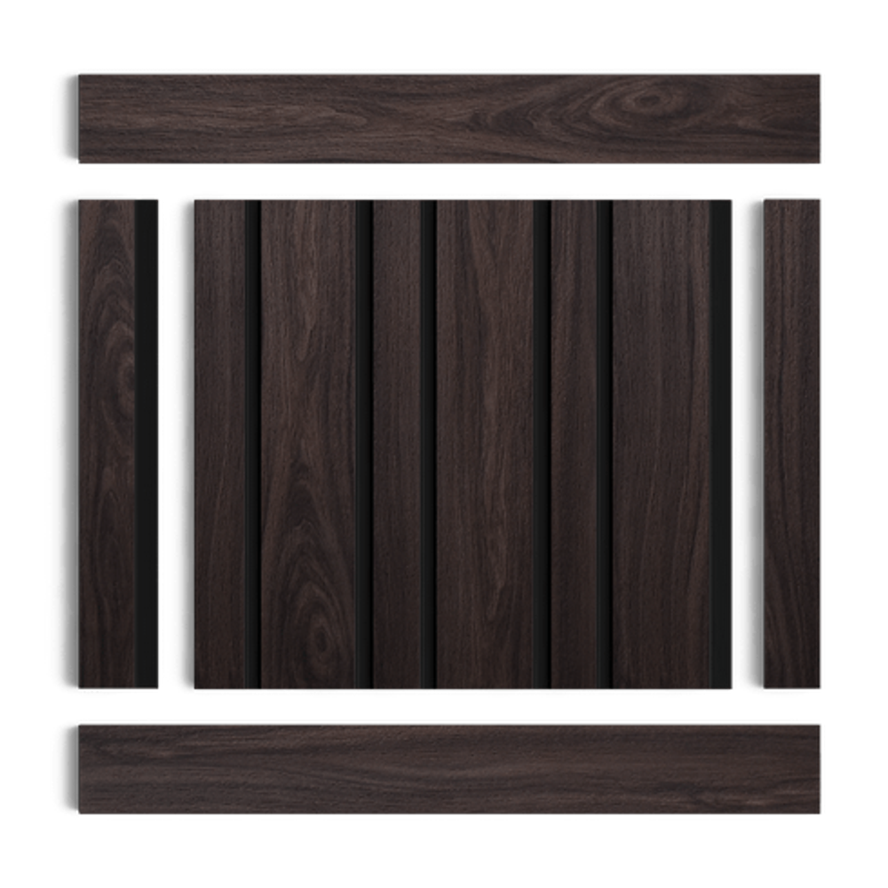 Стеновая панель HiWood декорированная, 270x12 см