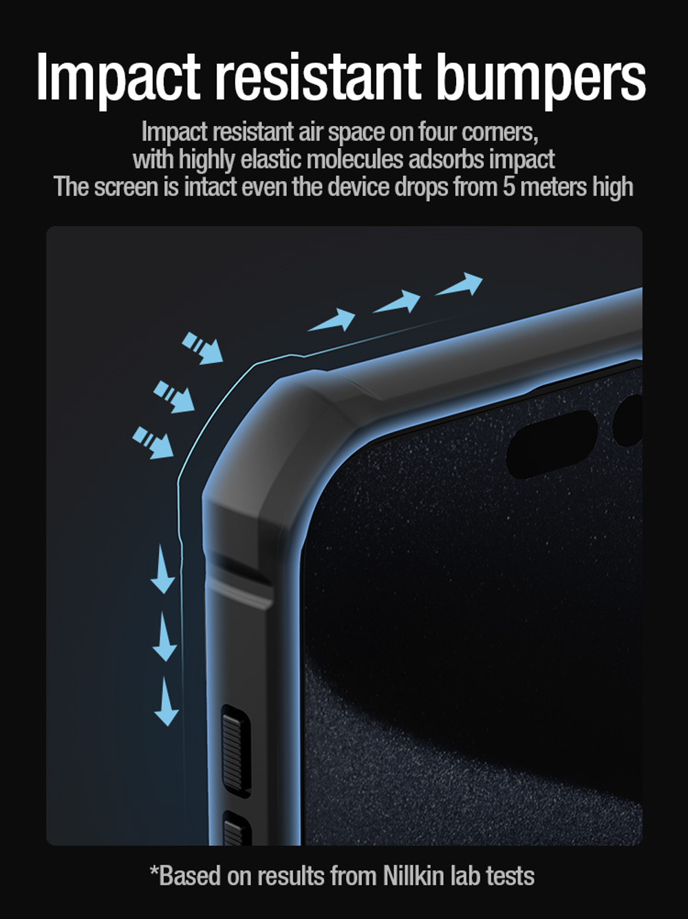 Чехол противоударный от Nillkin для смартфона iPhone 15 Pro Max, CamShield Armor Case, с кольцом и металлической защитной шторкой для камеры